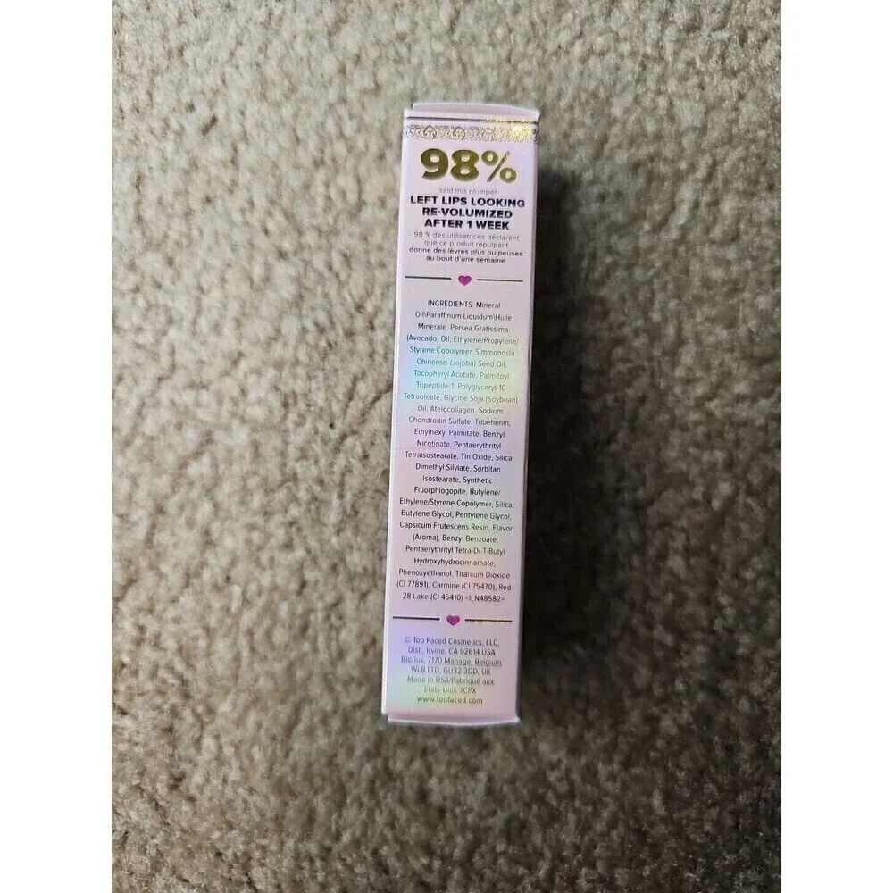 Too Faced Maximum Plump Lip Plumper 0.14 oz New